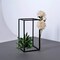 2 pcs 16" tall Matte Black Geometric Metal Stands Wedding Flower Vase Holders